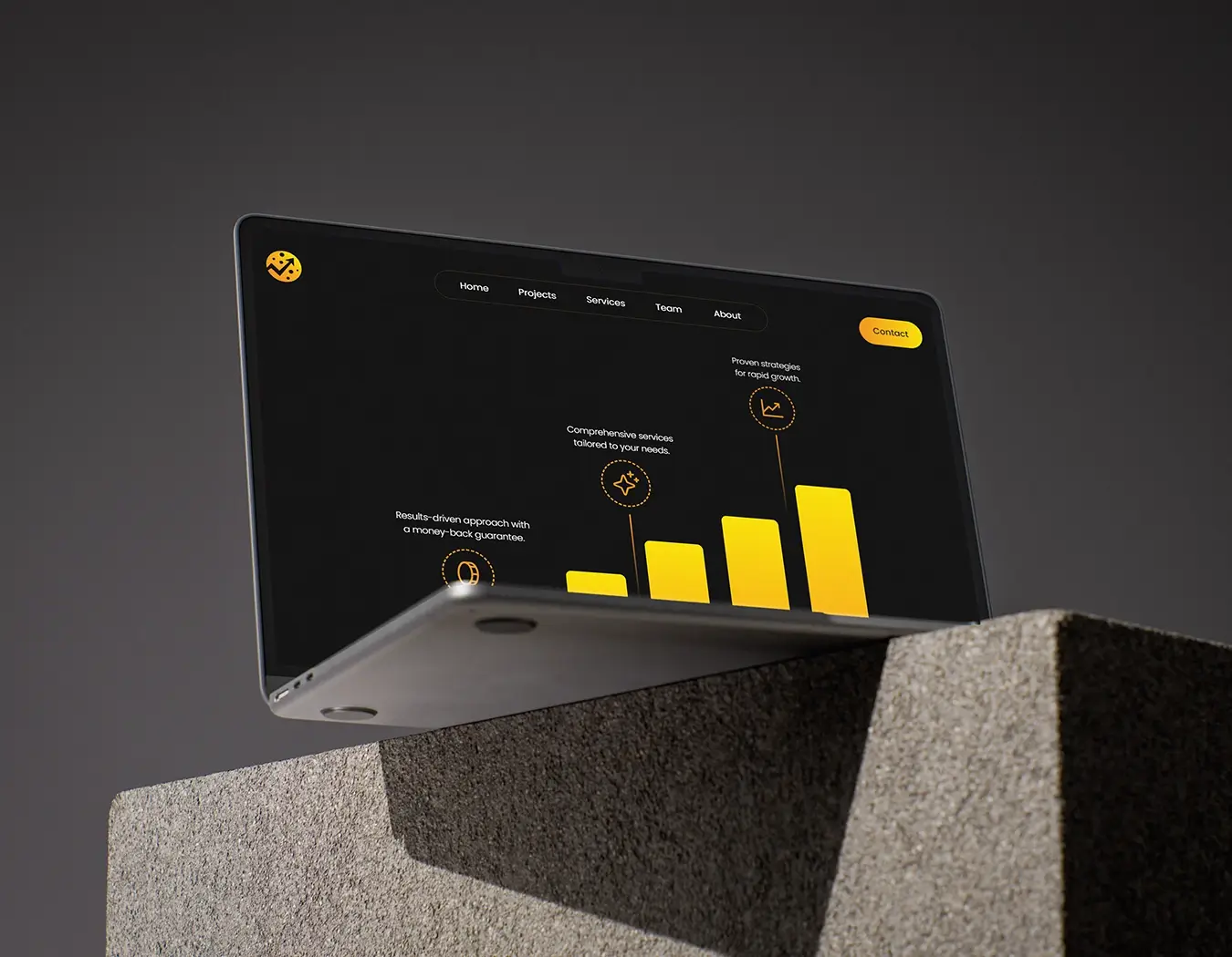 a blue sea anemone in an aquarium