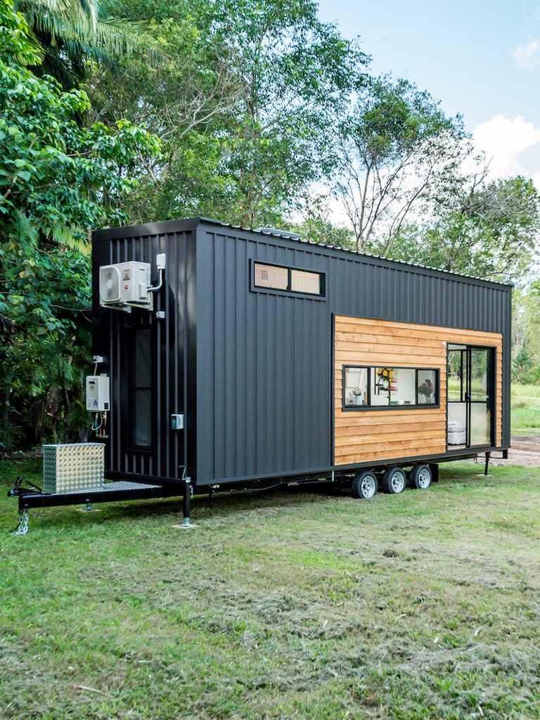 Aussie Tiny Homes Teewah Upscaled Modern Exterior
