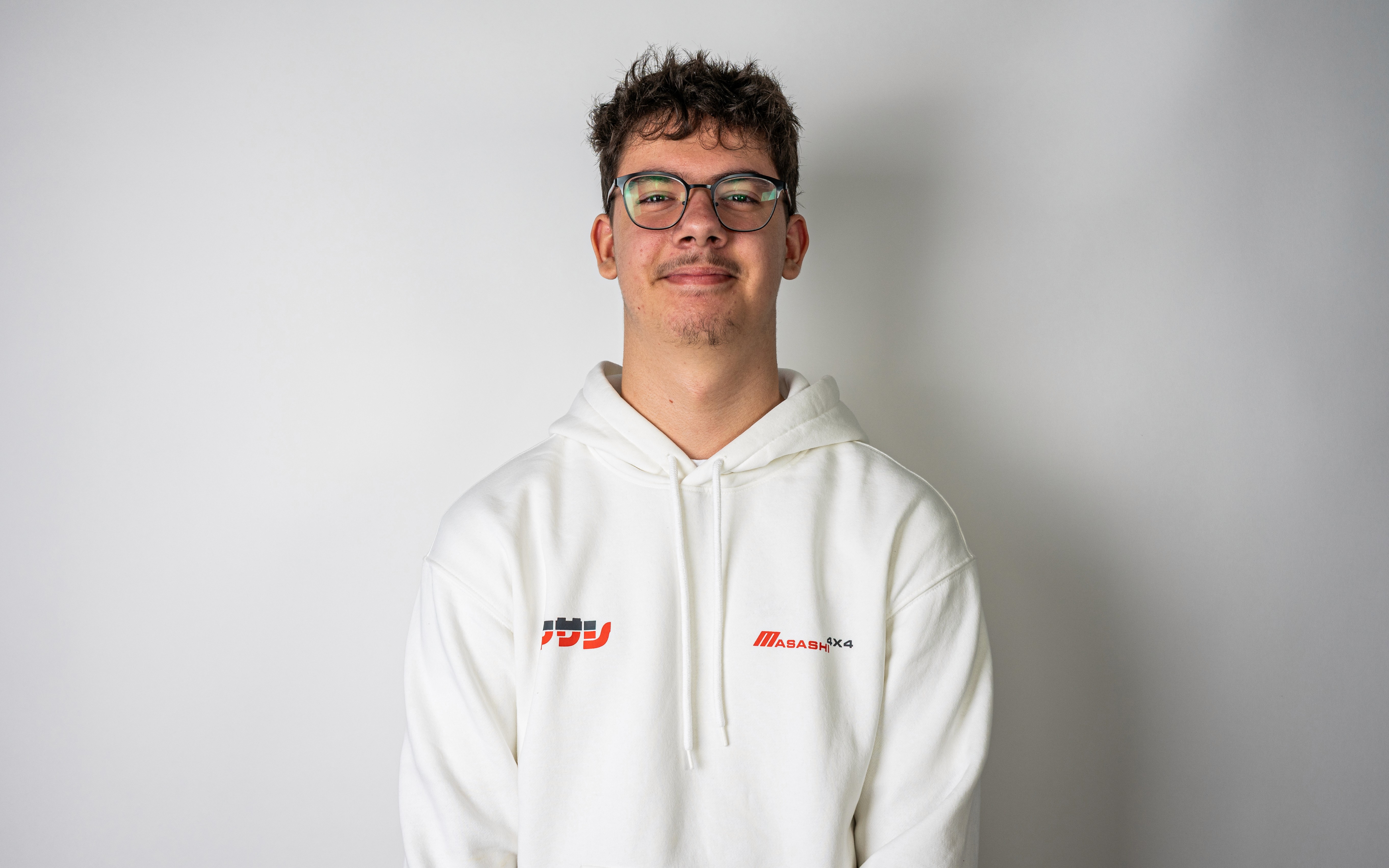 Portrait of portfolio creator – front view