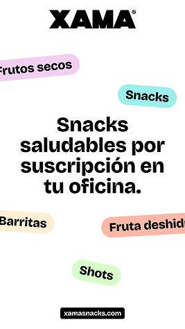 Story Xama: Snacks saludables por suscripción en tu oficina