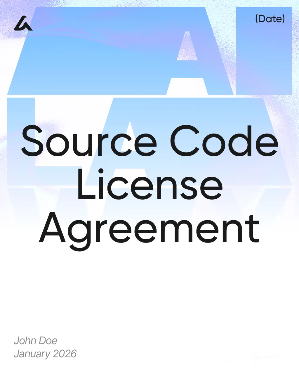 Source Code License Agreement