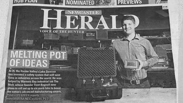 Newcastle Front Page safegauge