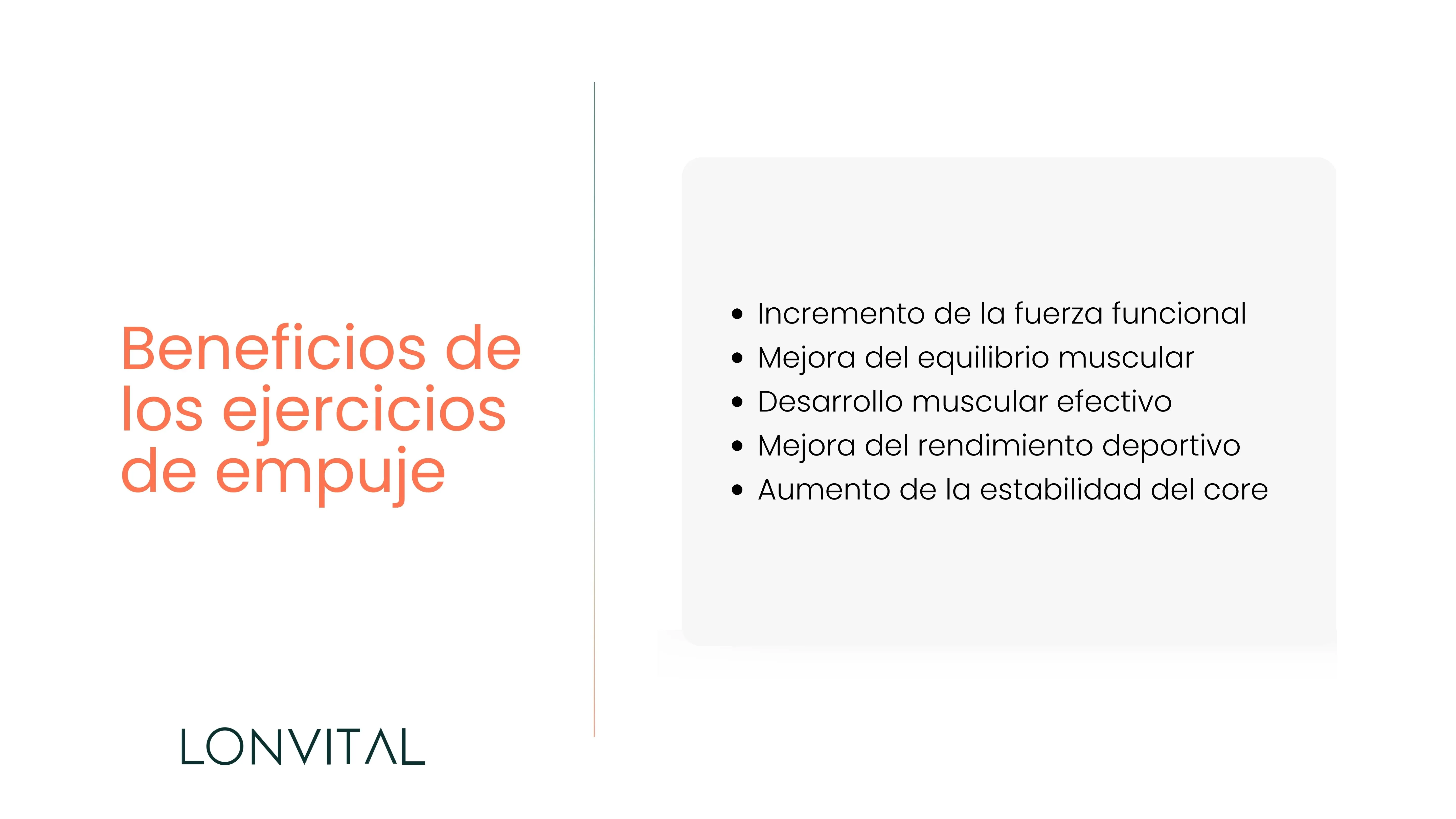 Beneficios de los ejercicios de empuje