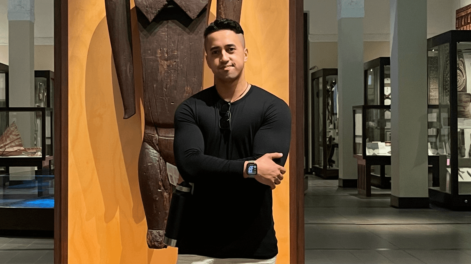 Michael Ripia presenting business growth systems, highlighting founder visibility, scalable marketing frameworks, consistent execution, and predictable revenue in professional setting.