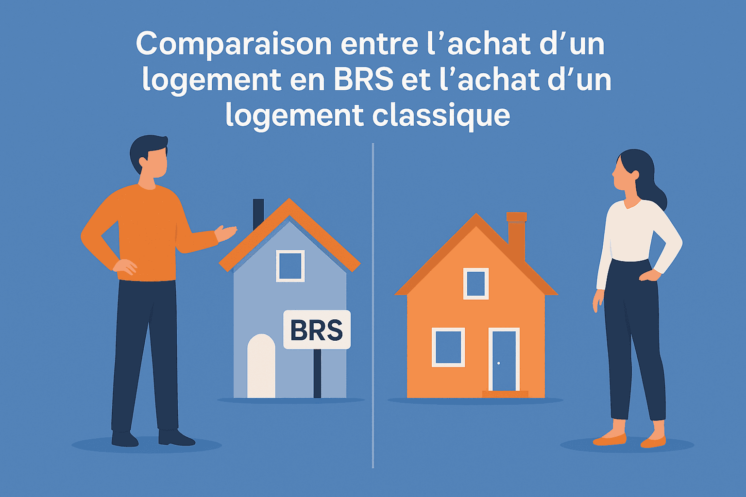 comparaison entre l'achat d'un logement en BRS et l'achat d'un logement classique