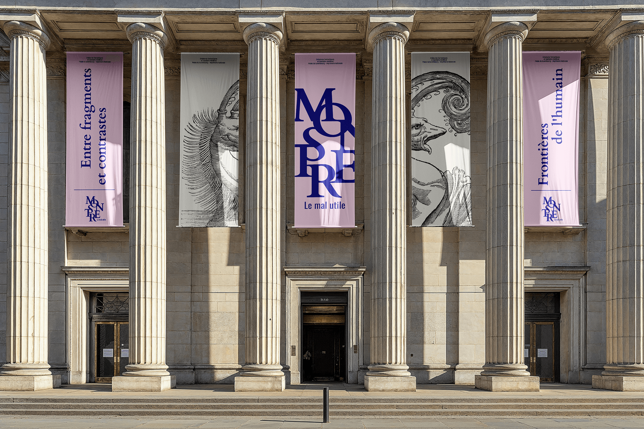 book cover with shadows highlighting editorial typography design