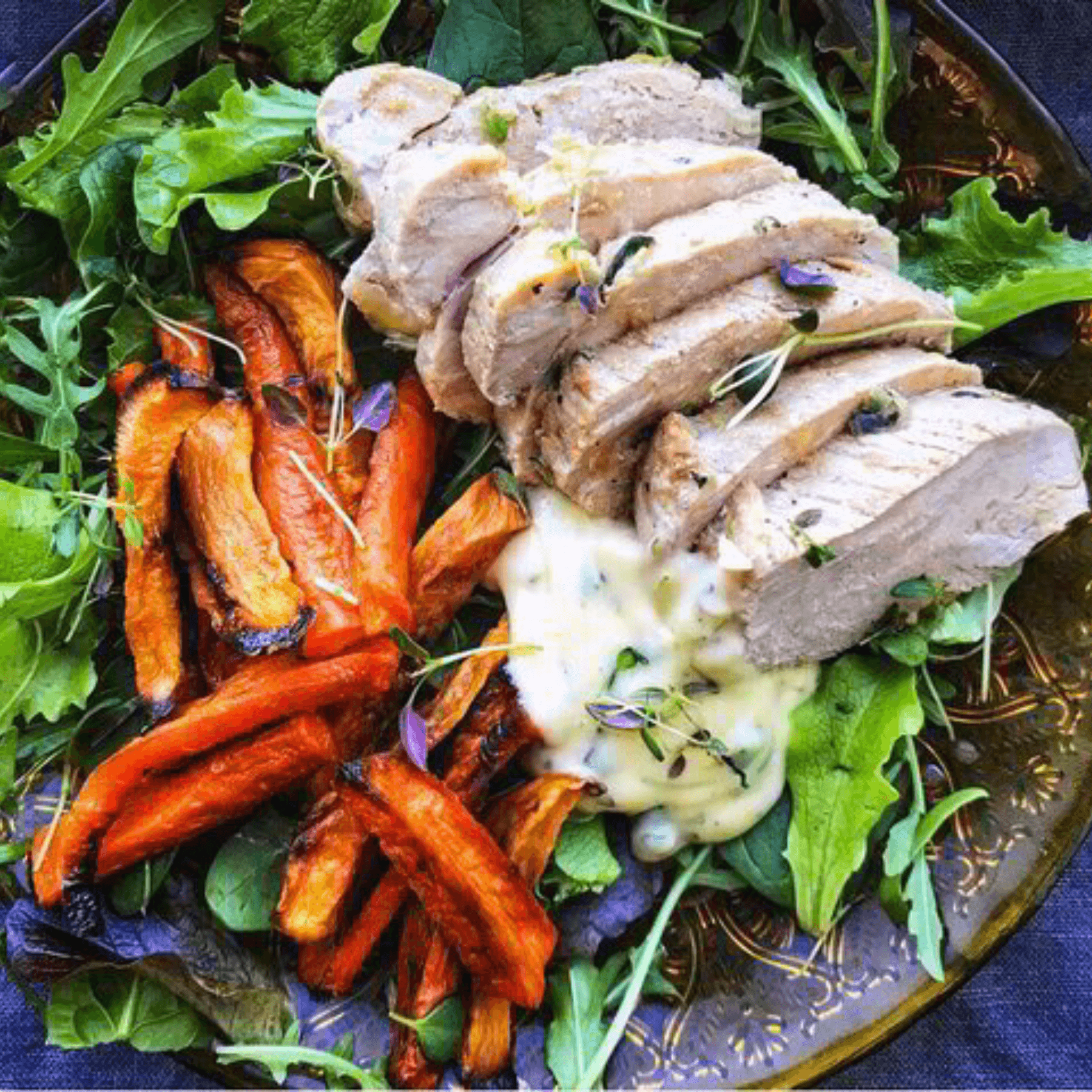 God, näringsrik och mättande mat som ingår i gruppcoachningens receptbok