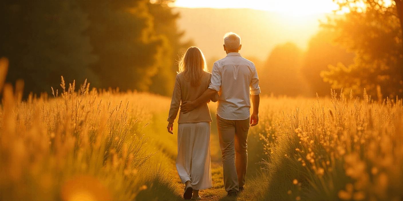 A serene spa setting with two lounge chairs beside a warm, reflective pool and soft, natural lighting.
