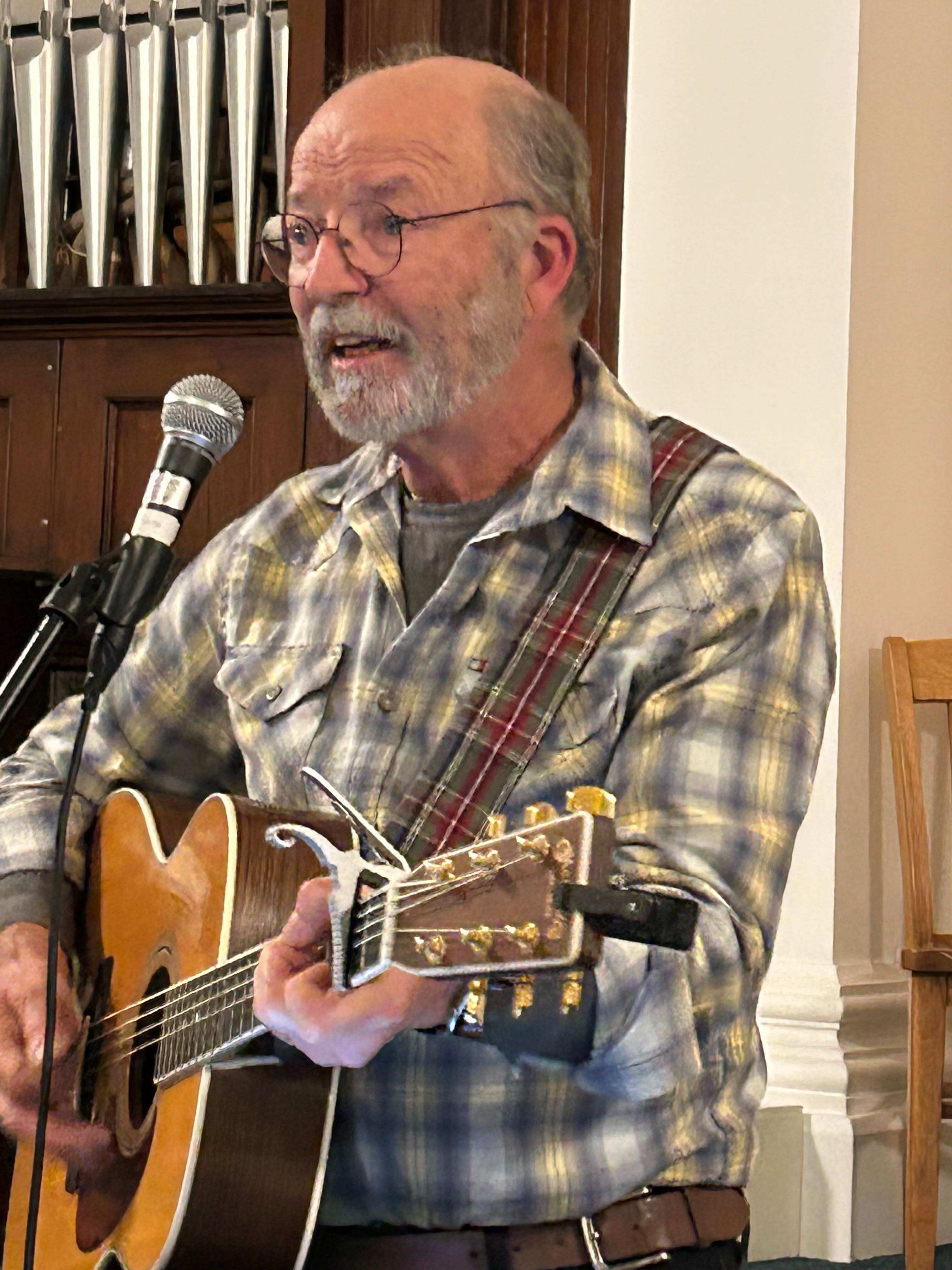 Inside of the Monterey Meeting House