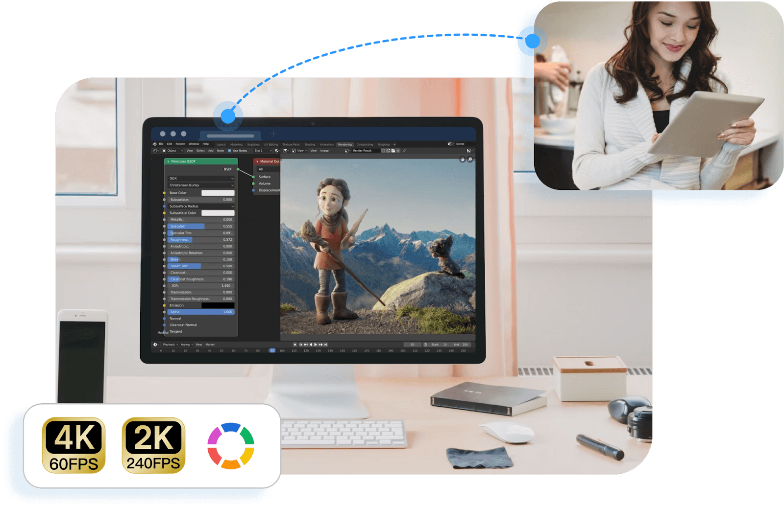 Remote access for designers