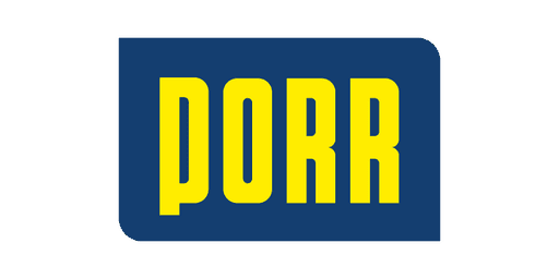 Das Logo der PORR AG.