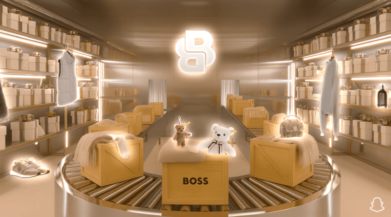 Réalité augmentée : Snapchat invite Chopard, BOSS et Lancôme dans son  Winter Village | CB News