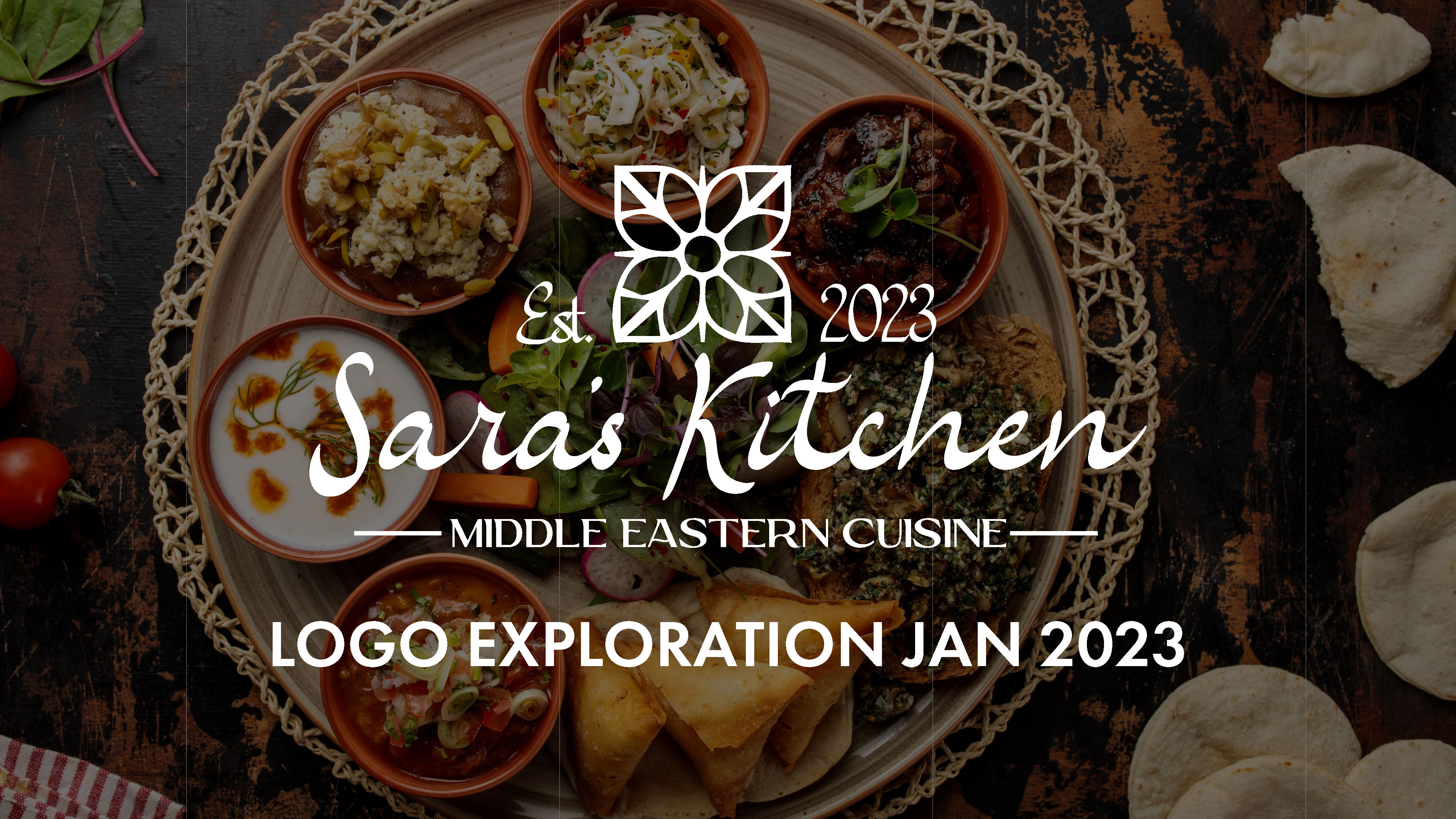 Saras Kitchen Brand Exploration slide