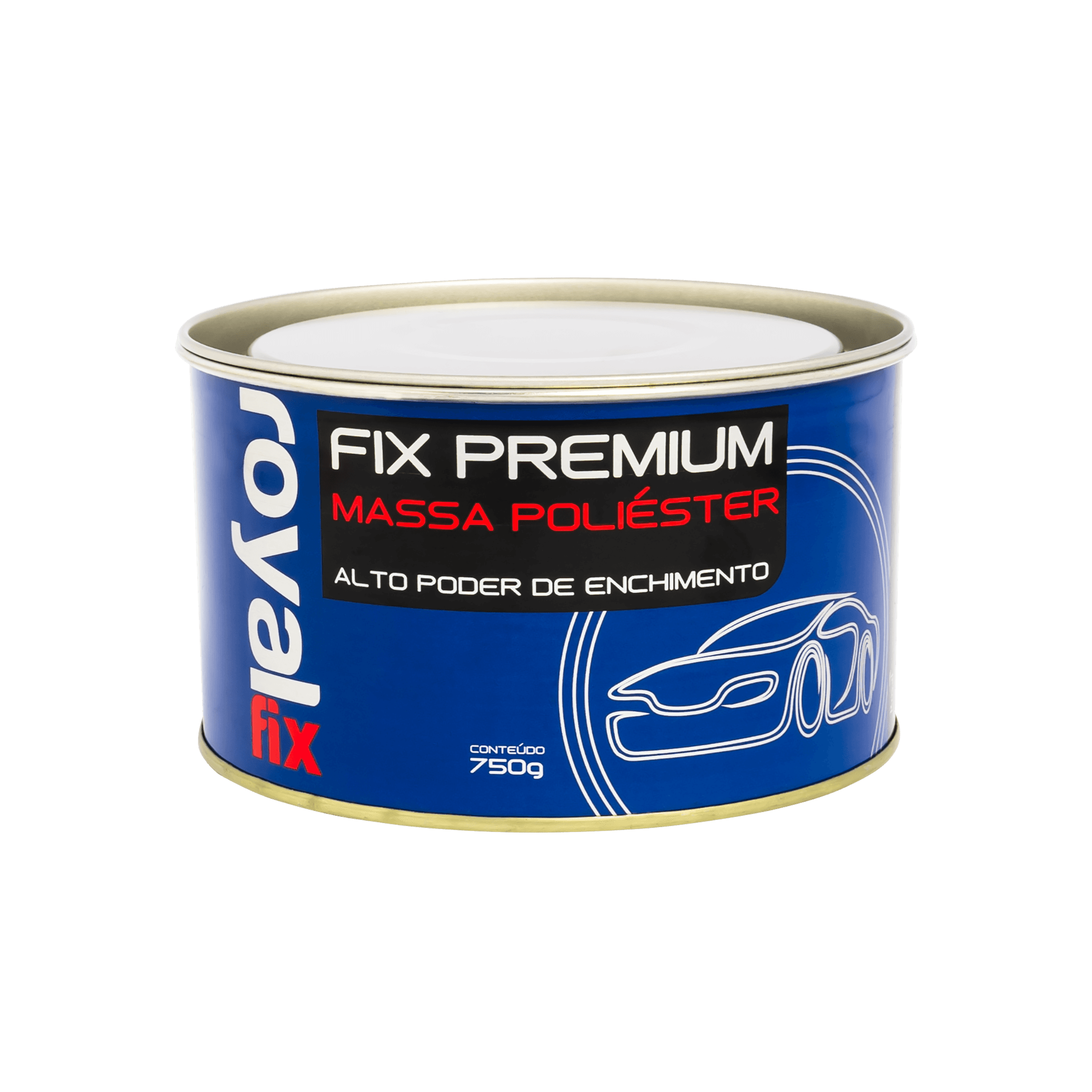Massa Poliéster Fix Premium