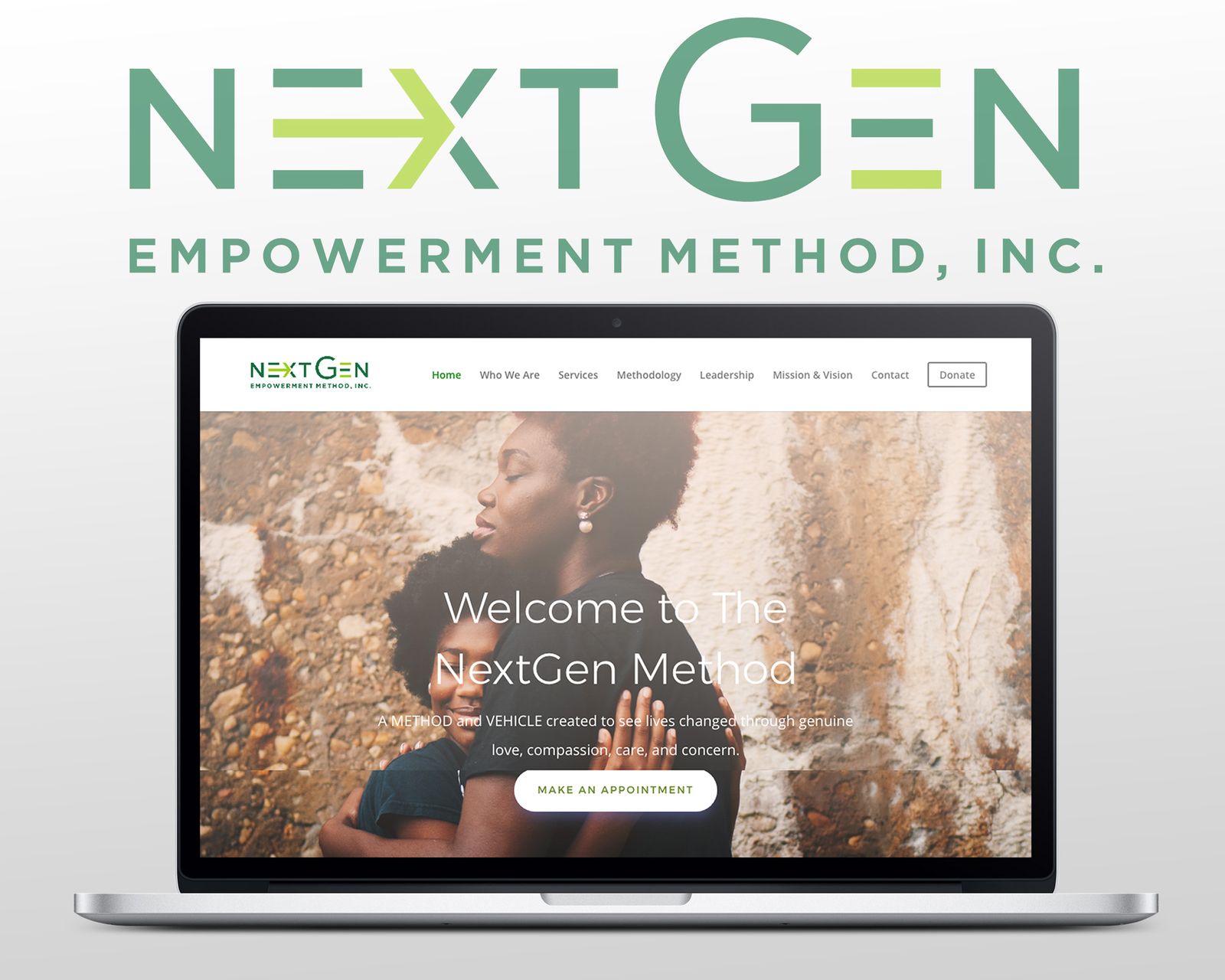NextGen Website Mockup