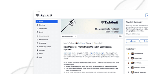 tightknit companion site