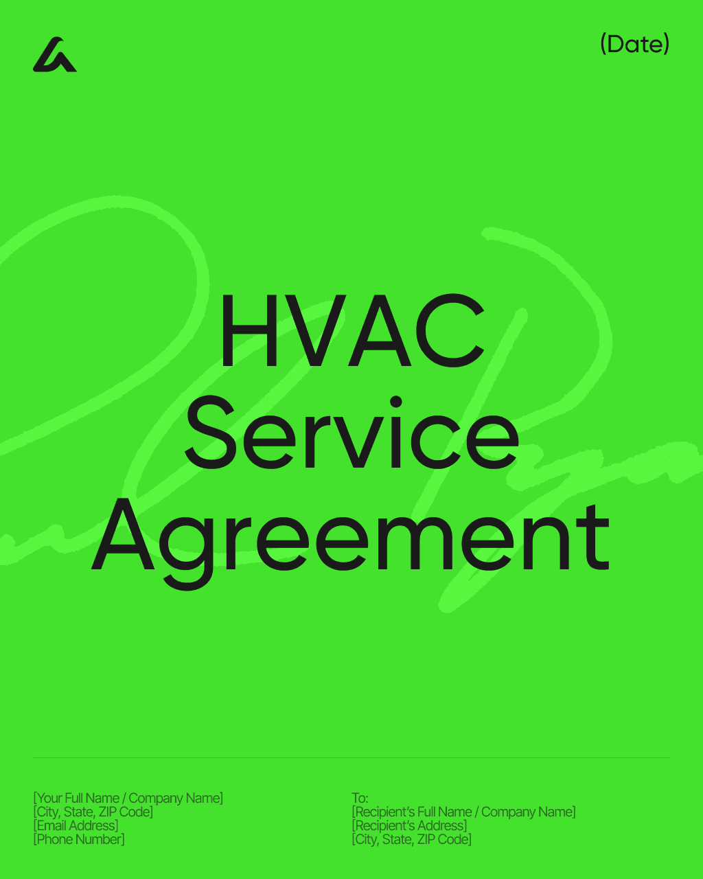 HVAC Service Agreement