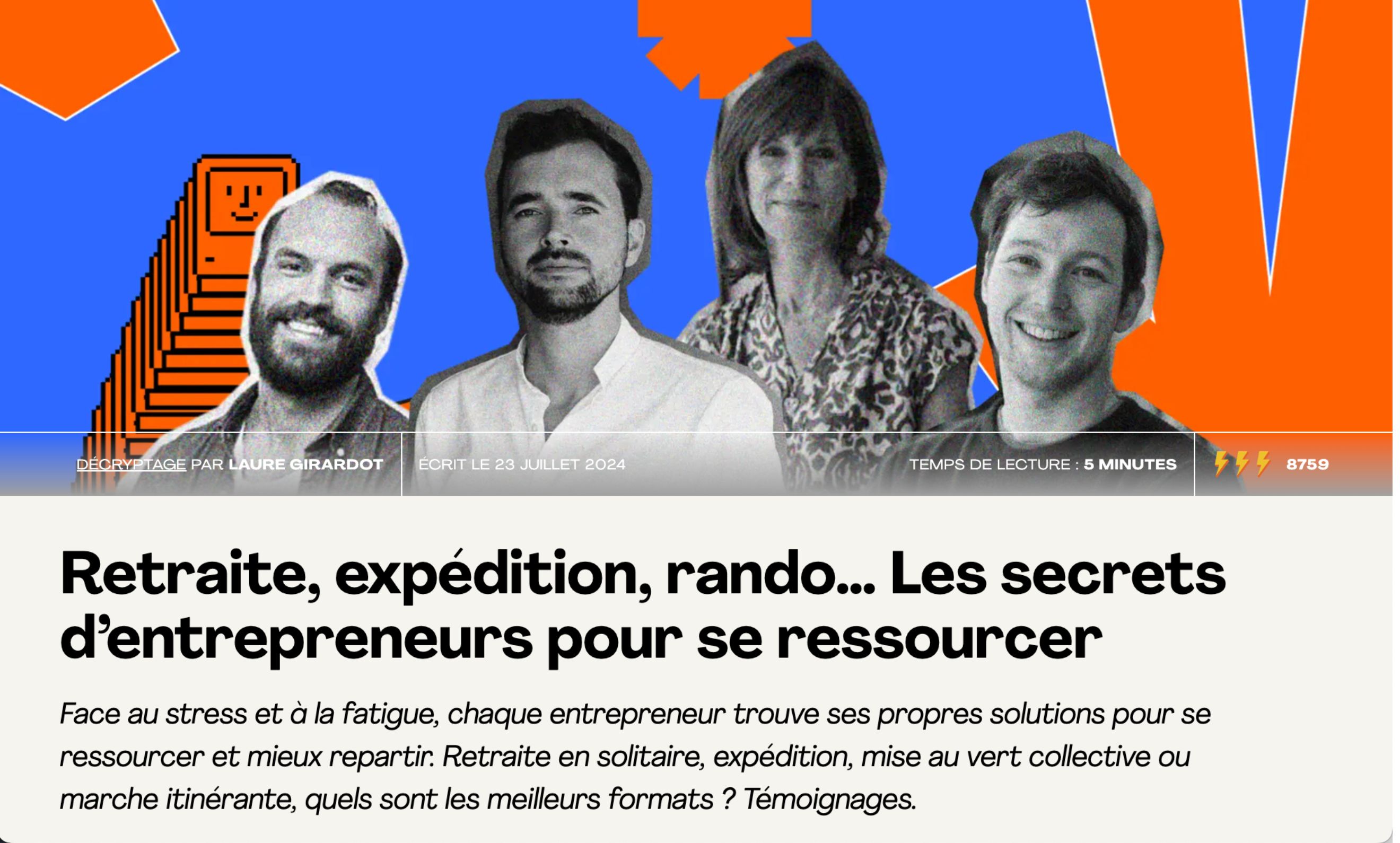 secrets entrepreneurs pour se ressourcer maddyness lilycare