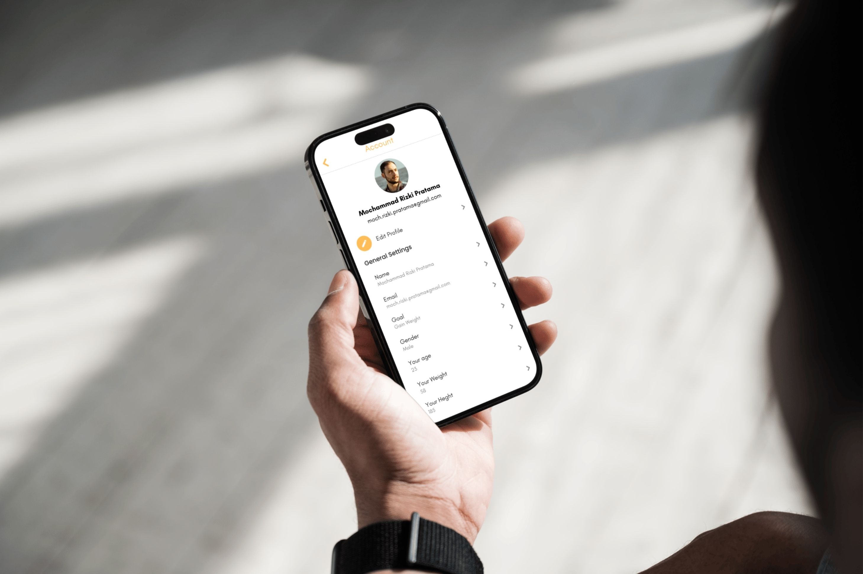 Profile UI