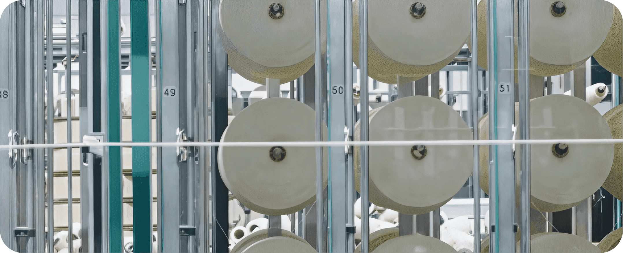 Produktionsanlage eines Textilherstellers mit Batteriespeicher