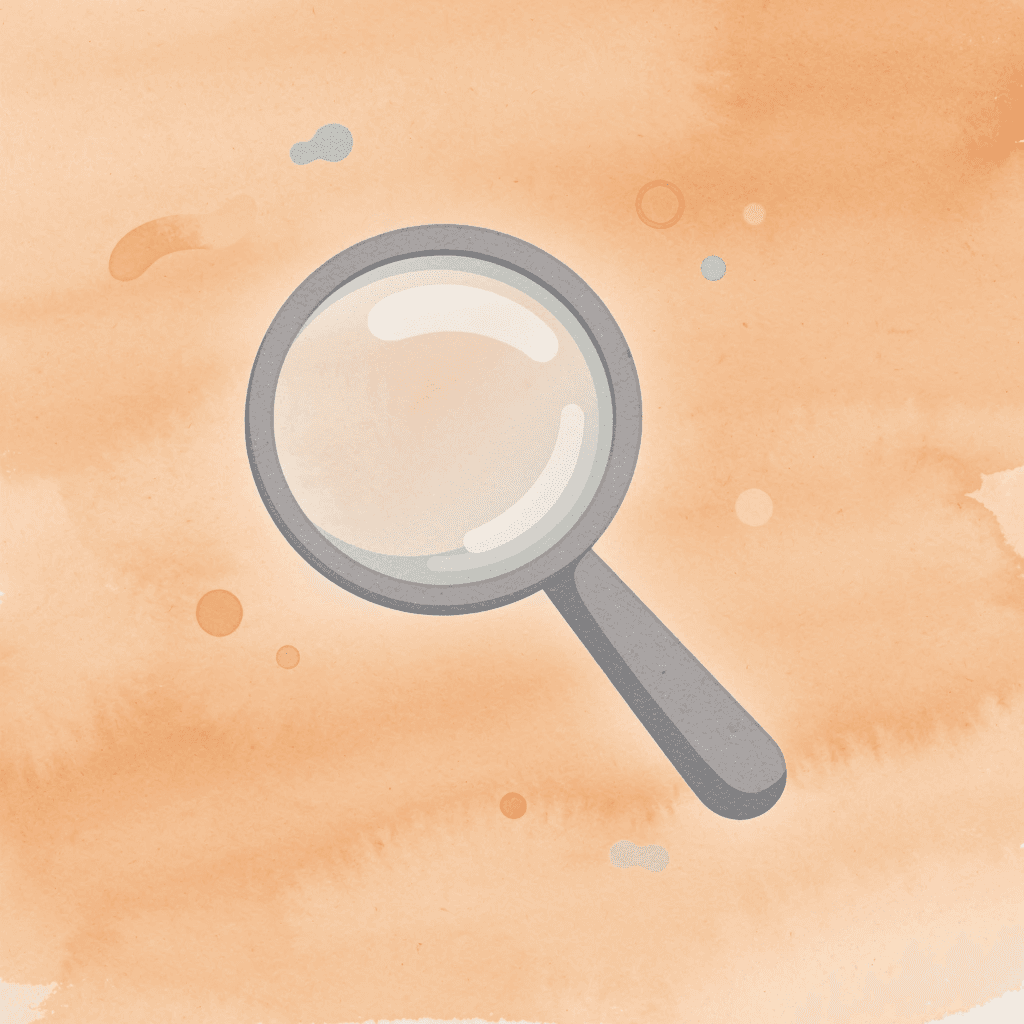 Magnifying glass icon representing search engine optimization - Ethical SEO Agency 