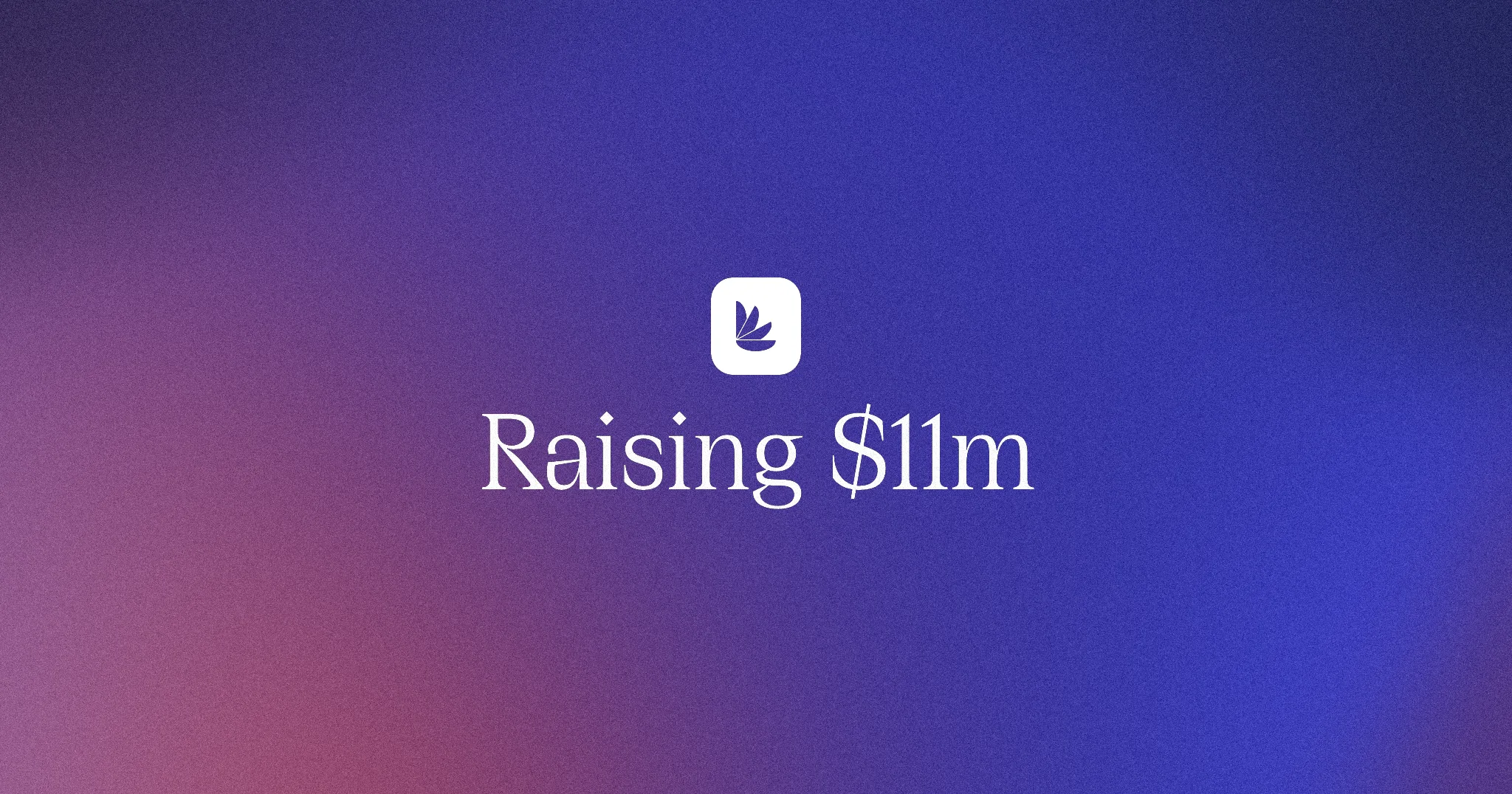 Raising $11m