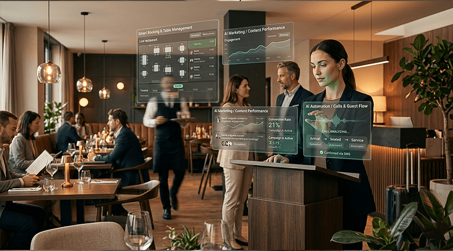 Ai for hospitality groups
