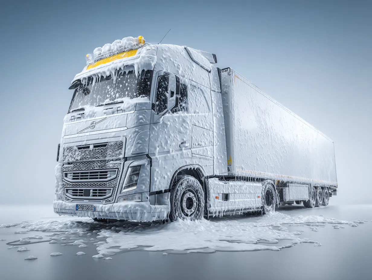 Mycie ciężarówek i flot TIR - profesjonalna chemia ORAPI TRANSNET