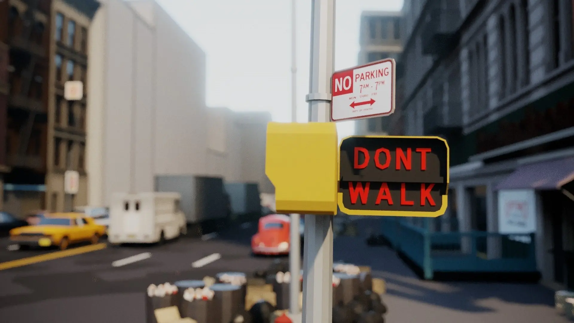New York · Don't Walk