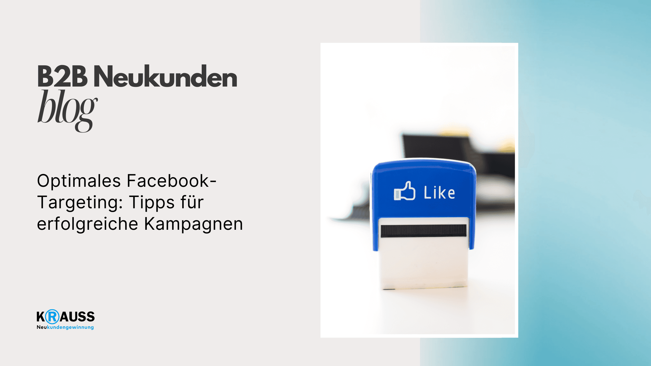 Optimales Facebook-Targeting: Tipps für erfolgreiche Kampagnen