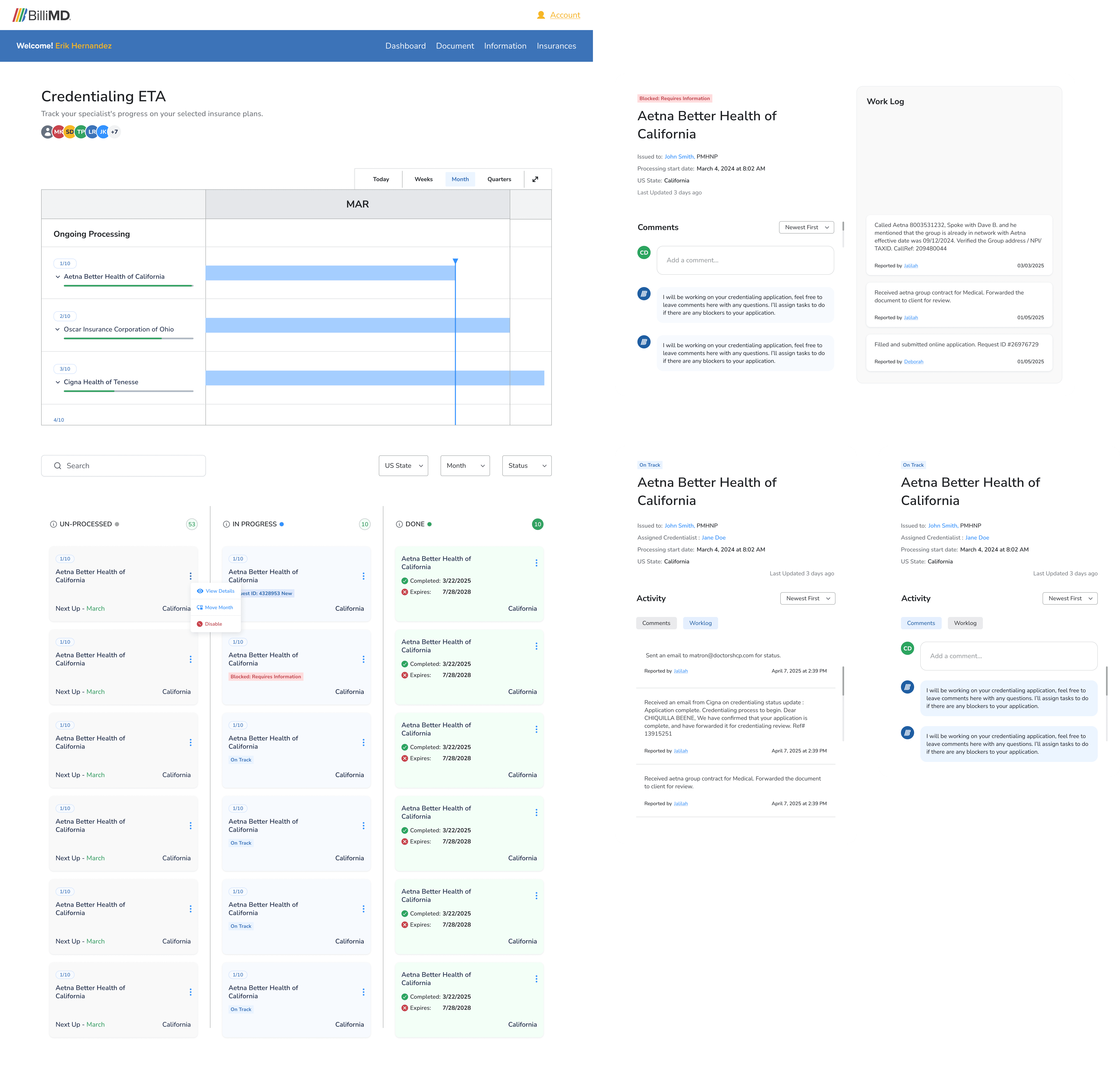 An image of Freelio's project ui
