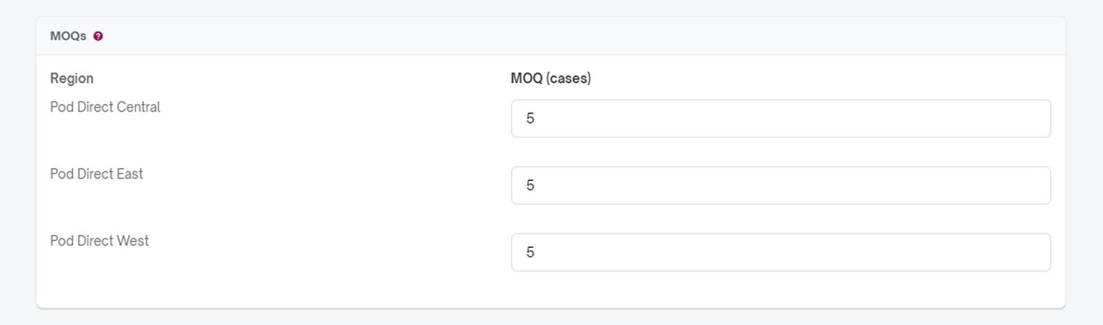 Setting up Products 5