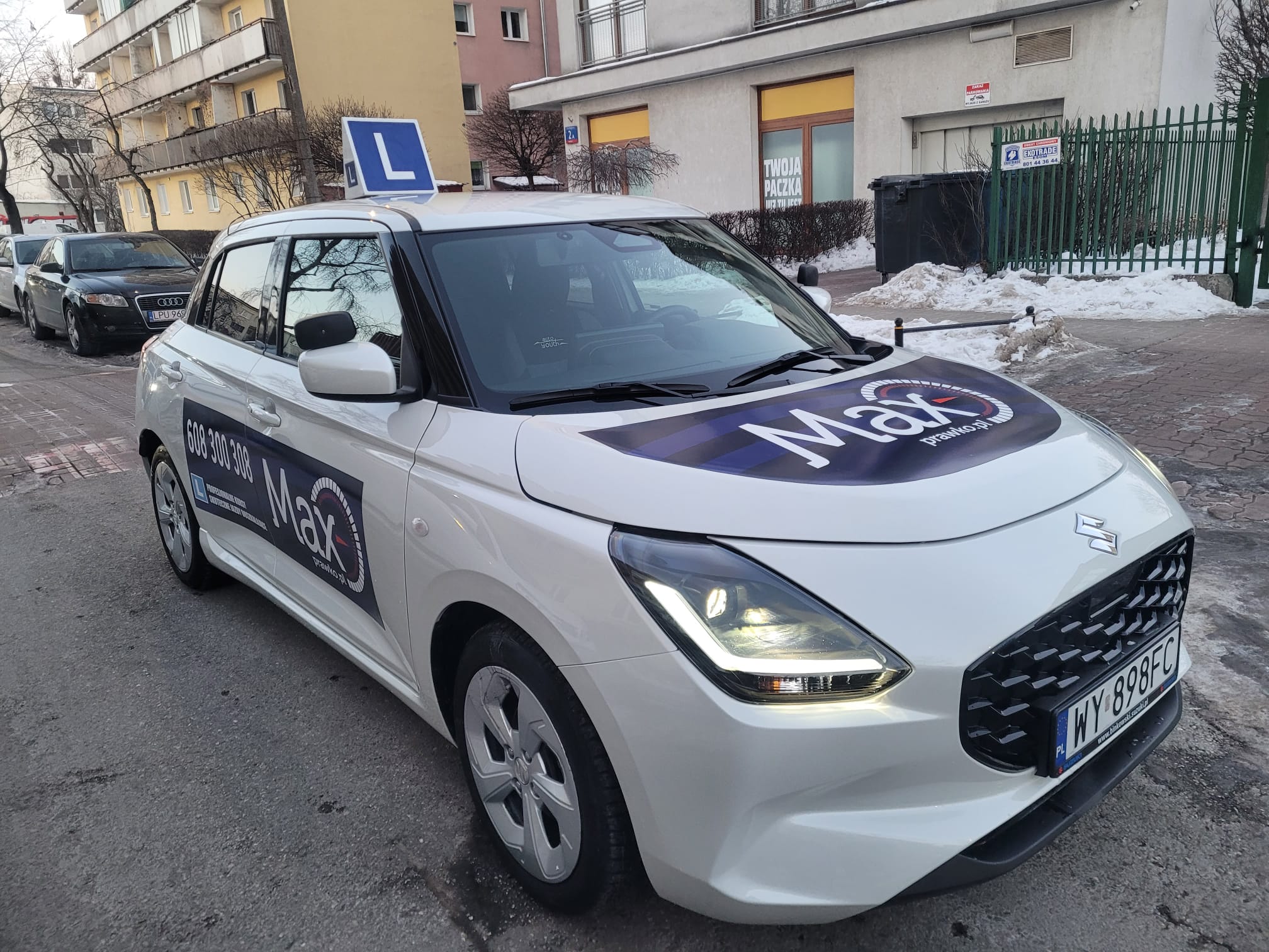 Samochód w szkole nauki jazdy OSK You Can Drive w Rzeszowie.