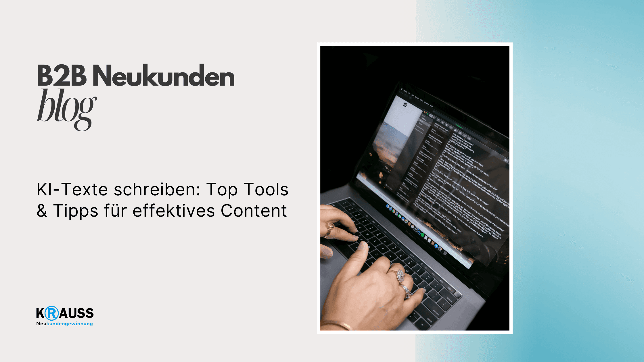 KI-Texte schreiben: Top Tools & Tipps für effektives Content