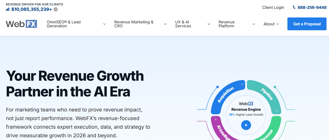 webfx - Search Engine Optimization Agency