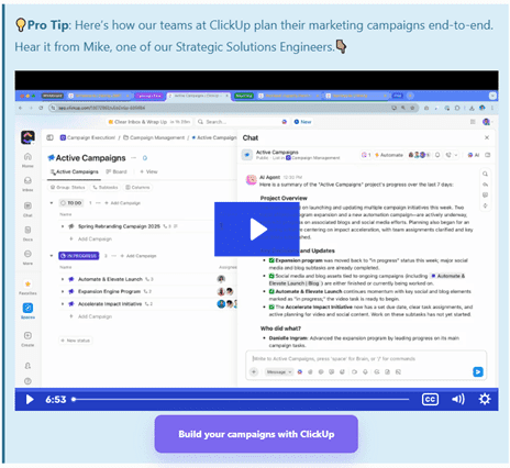 Marketing Spotlight: ClickUp Marketing Strategy Content Marketing and Demand Generation
