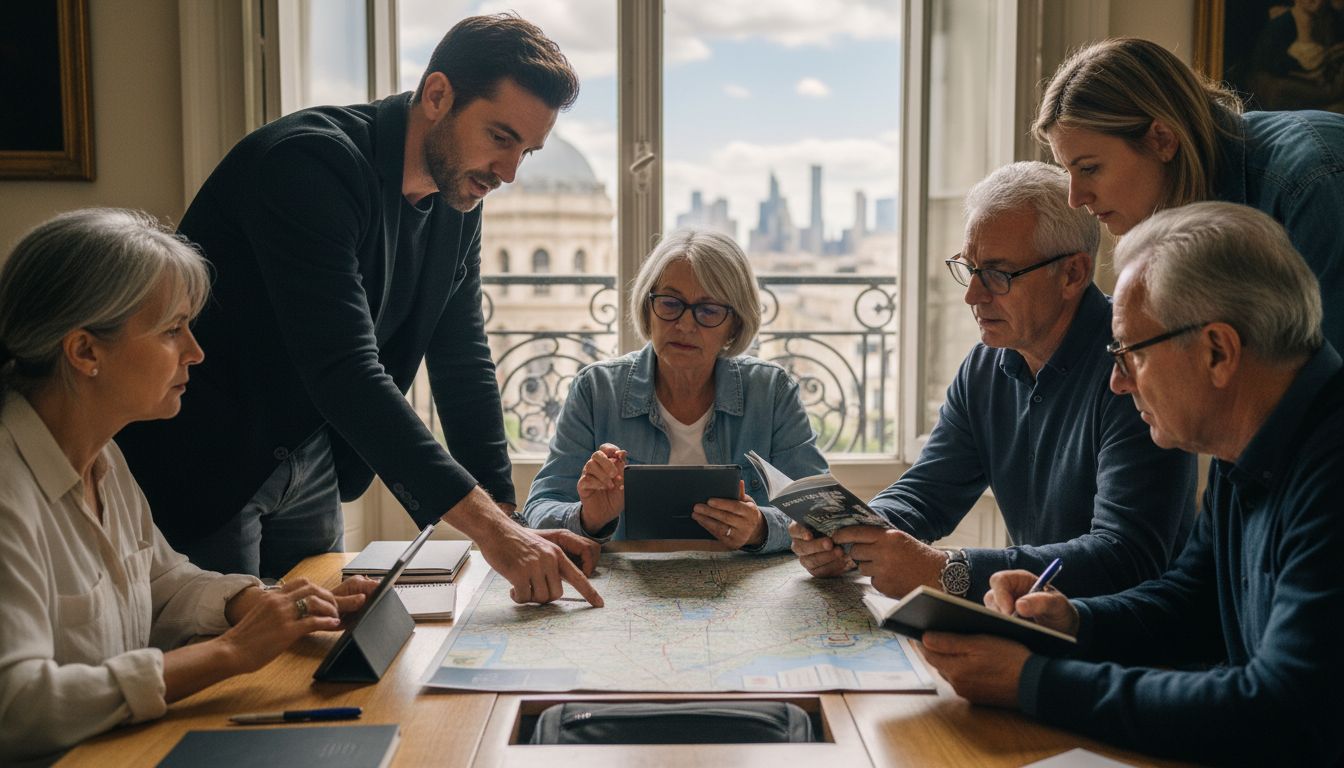 planificación tour urbano