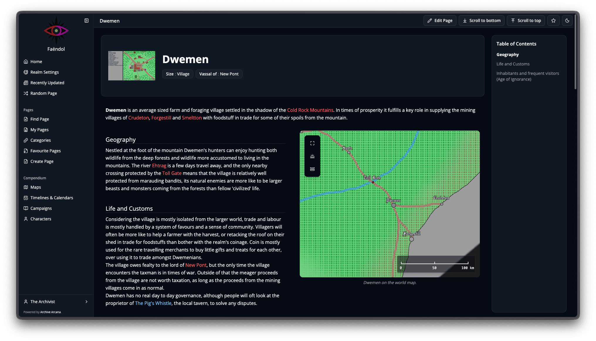 Embed media or controllable map elements