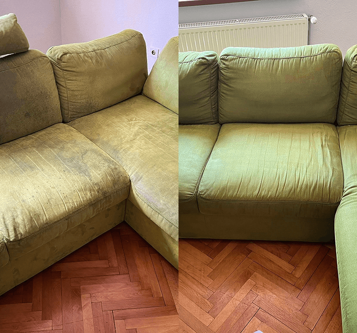 inainte/dupa canapea tica