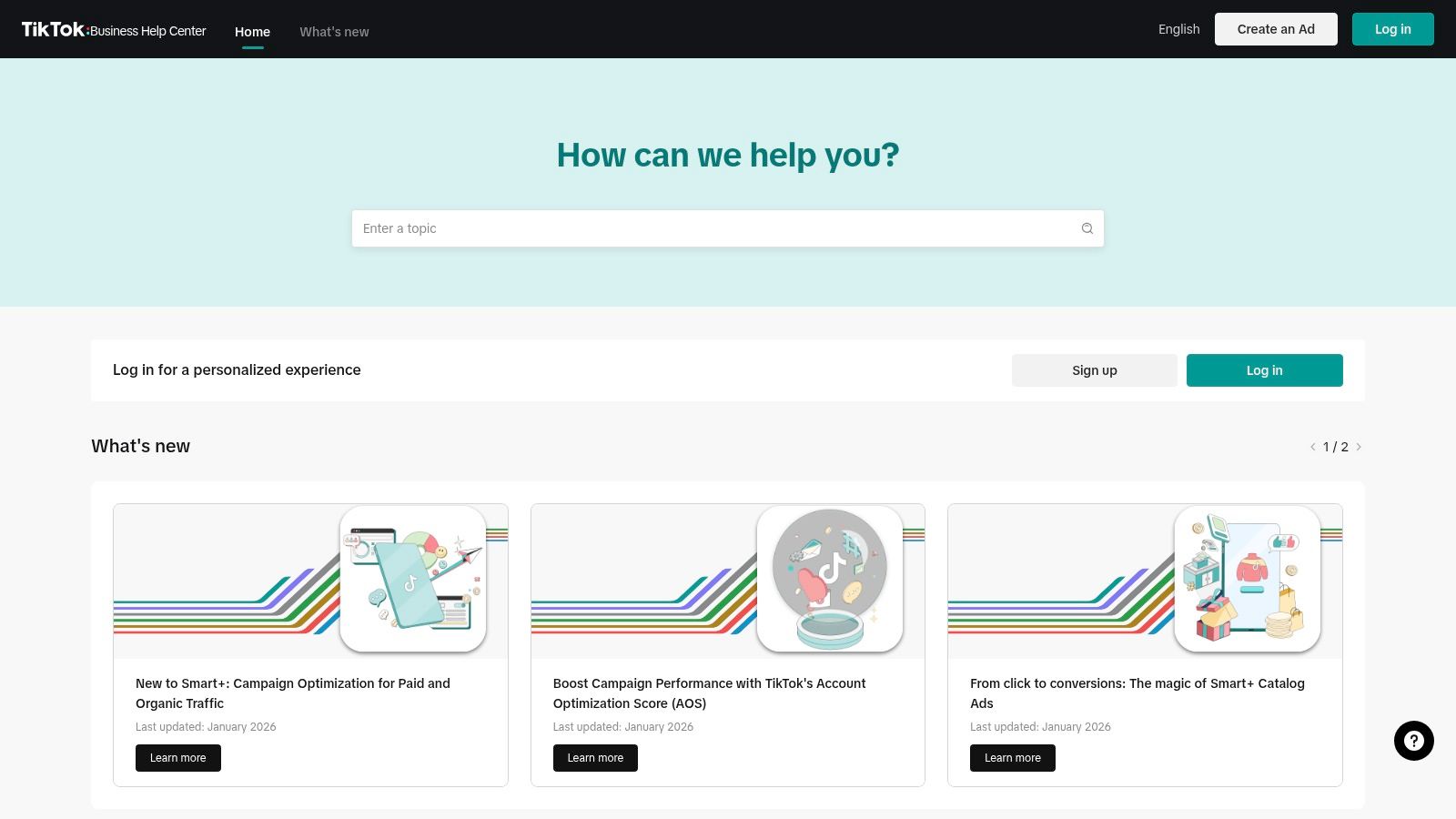 TikTok Ads Manager (Lead Generation Objective)
