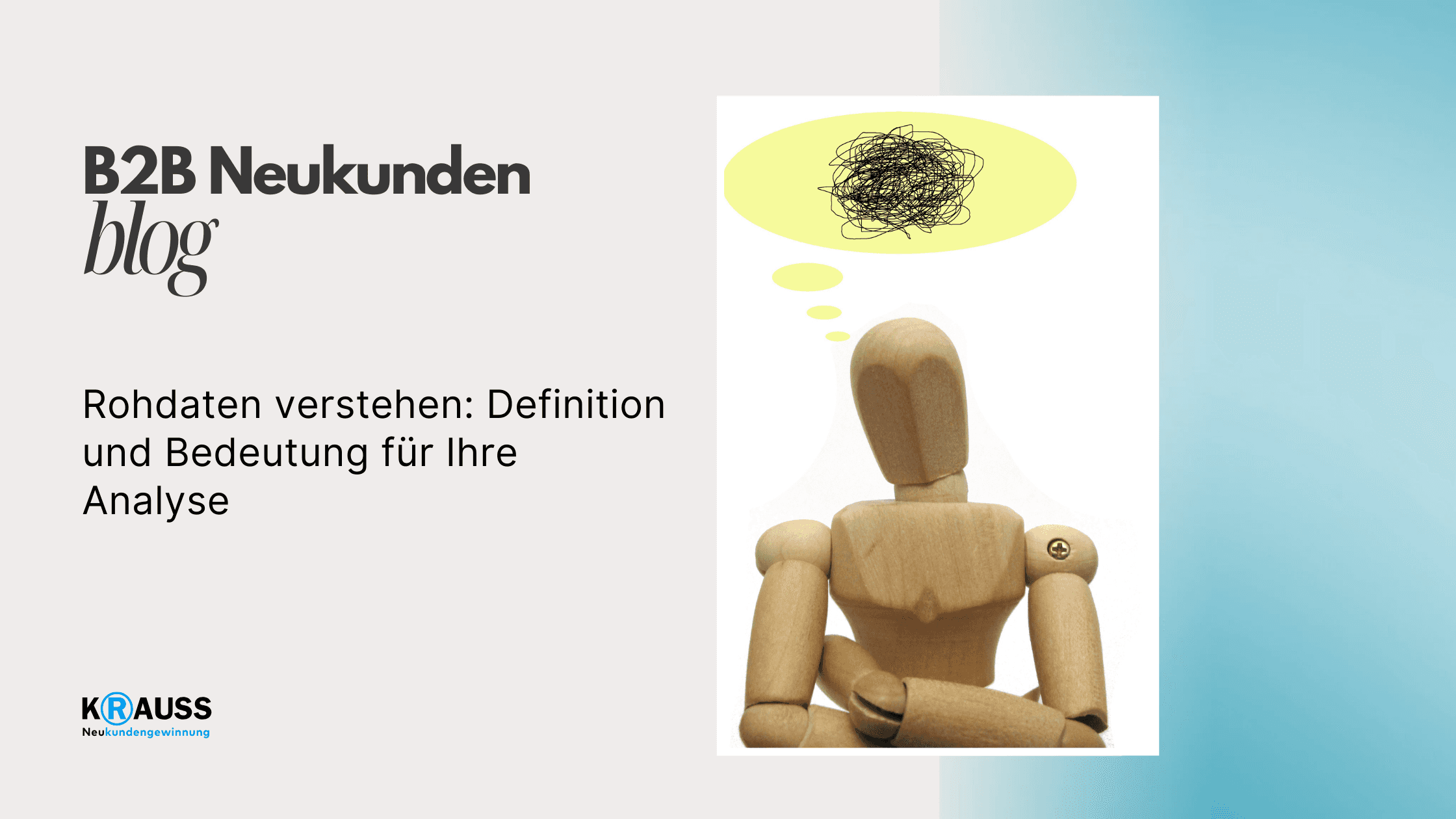 Rohdaten verstehen: Definition und Bedeutung für Ihre Analyse