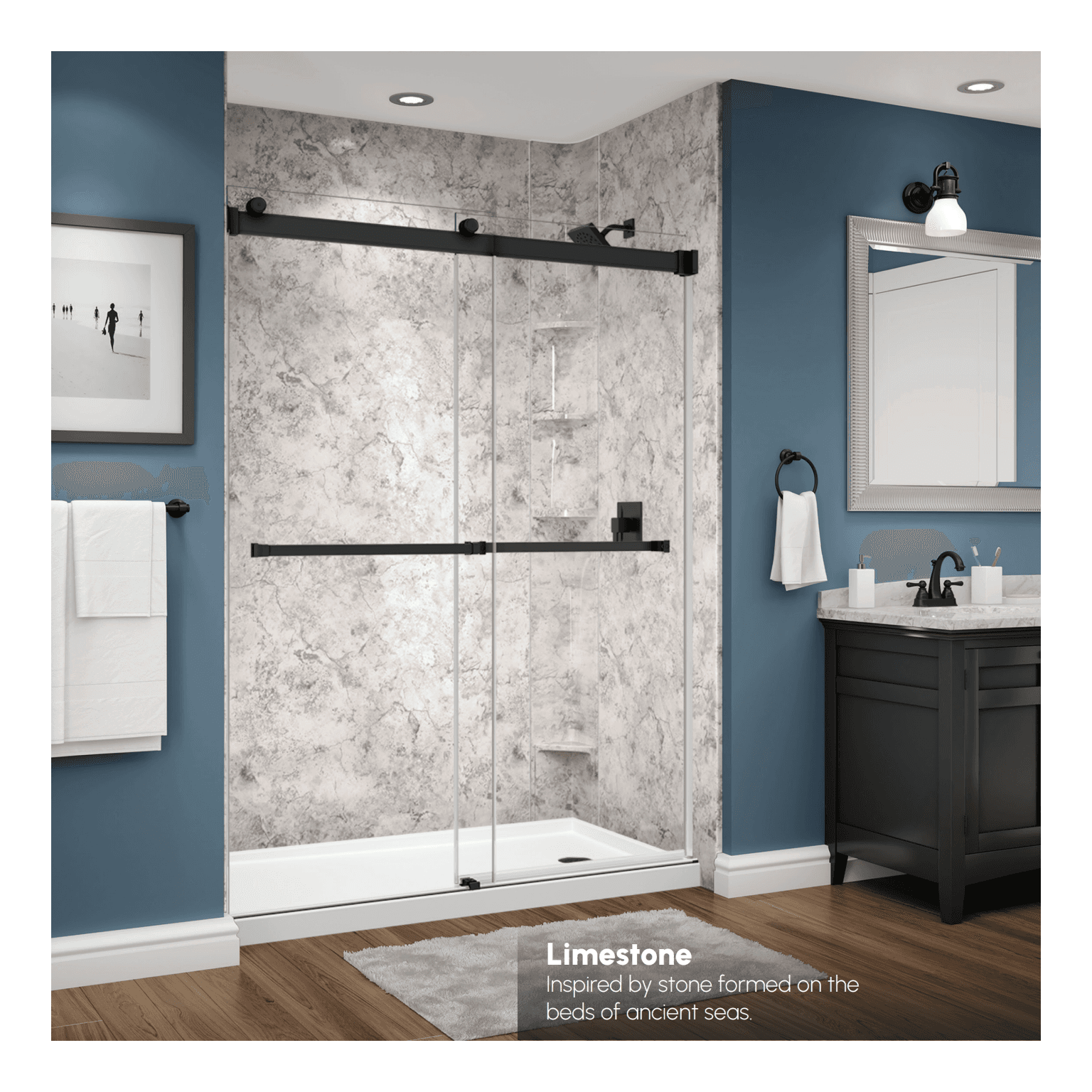 A bottle of daisy perfume with floral accents.