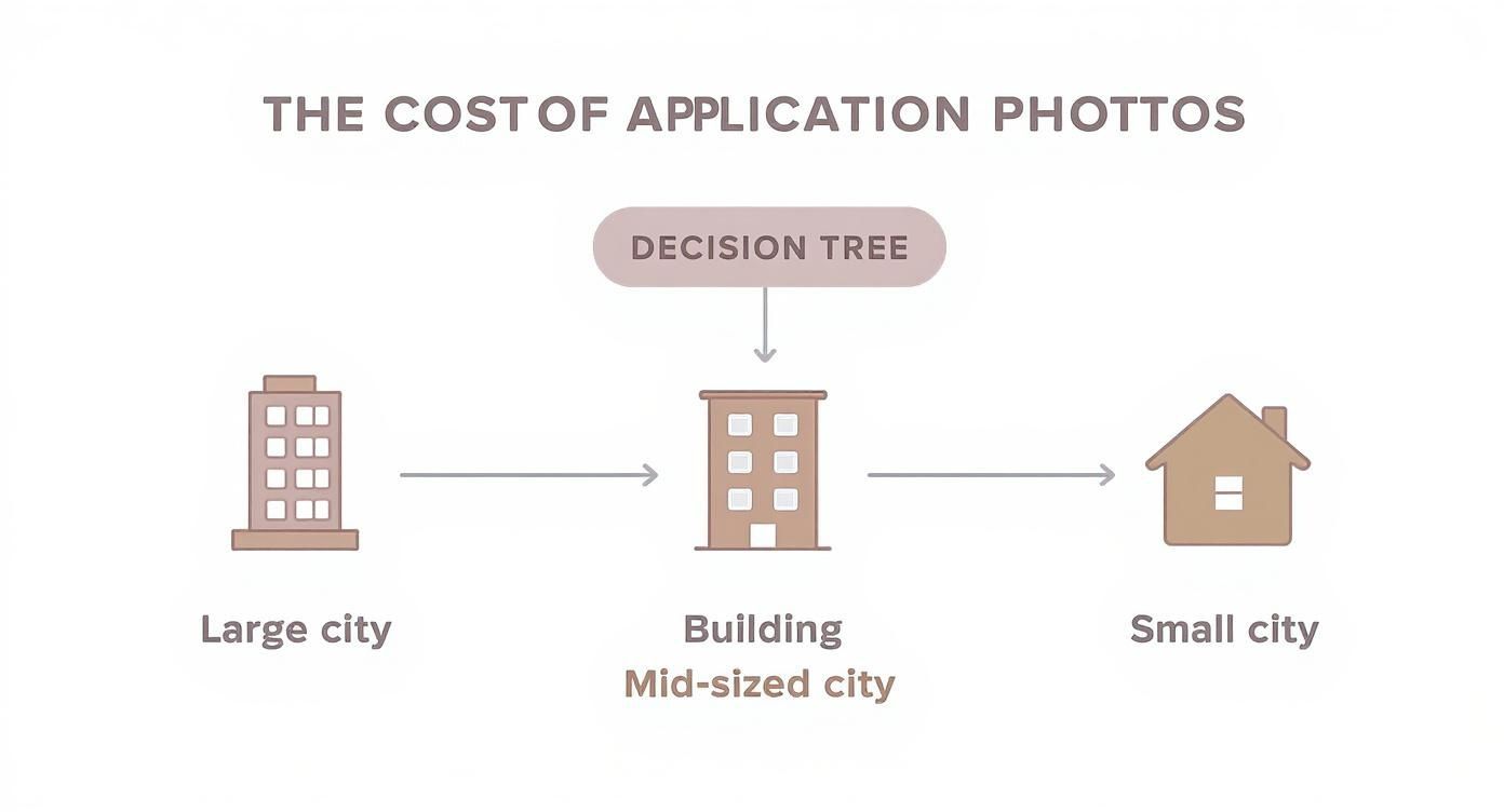 Infographic about was kosten bewerberbilder beim fotografen