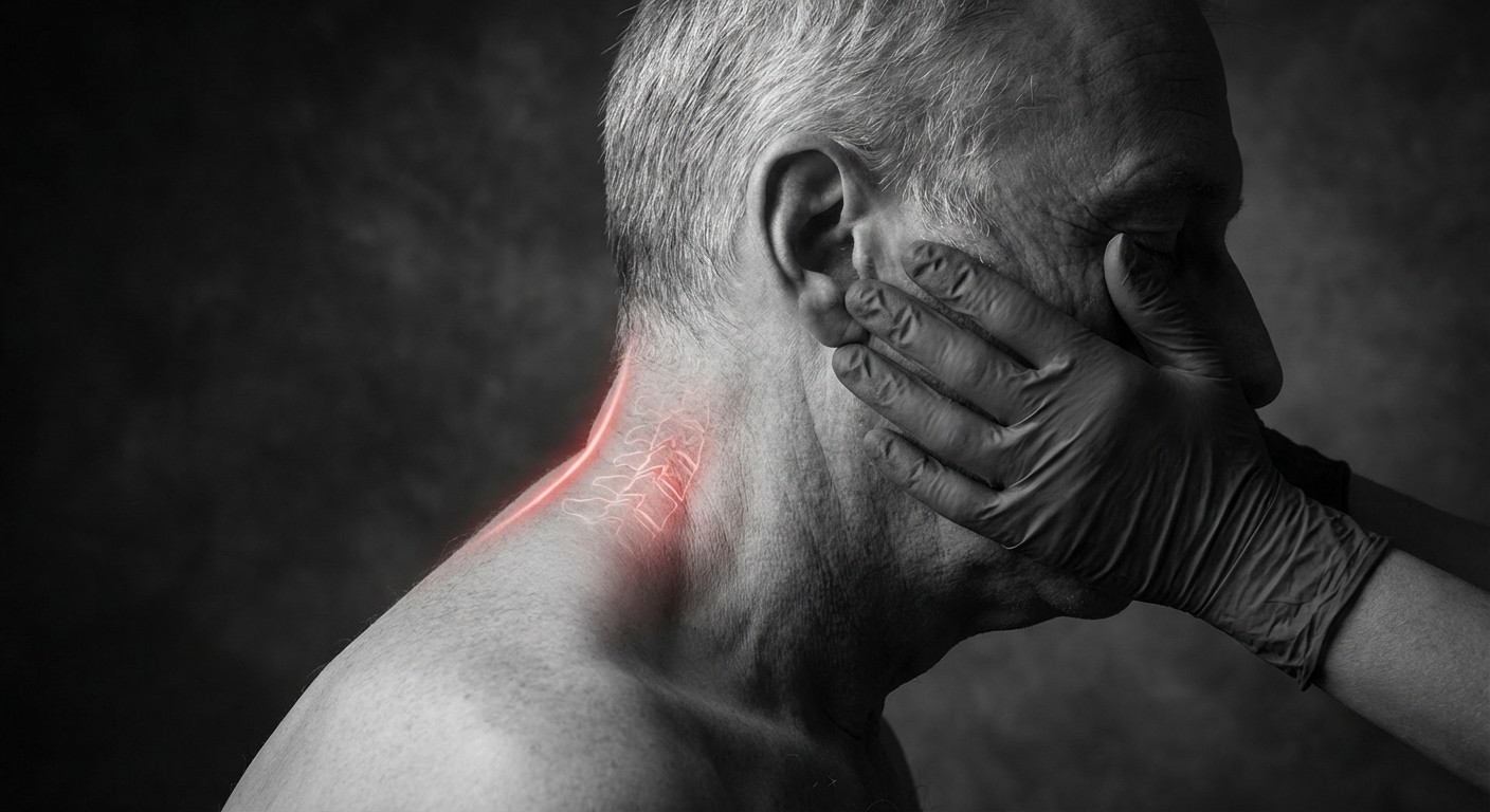 A modern house with large windows and a flat roof, surrounded by greenery against a clear blue sky.