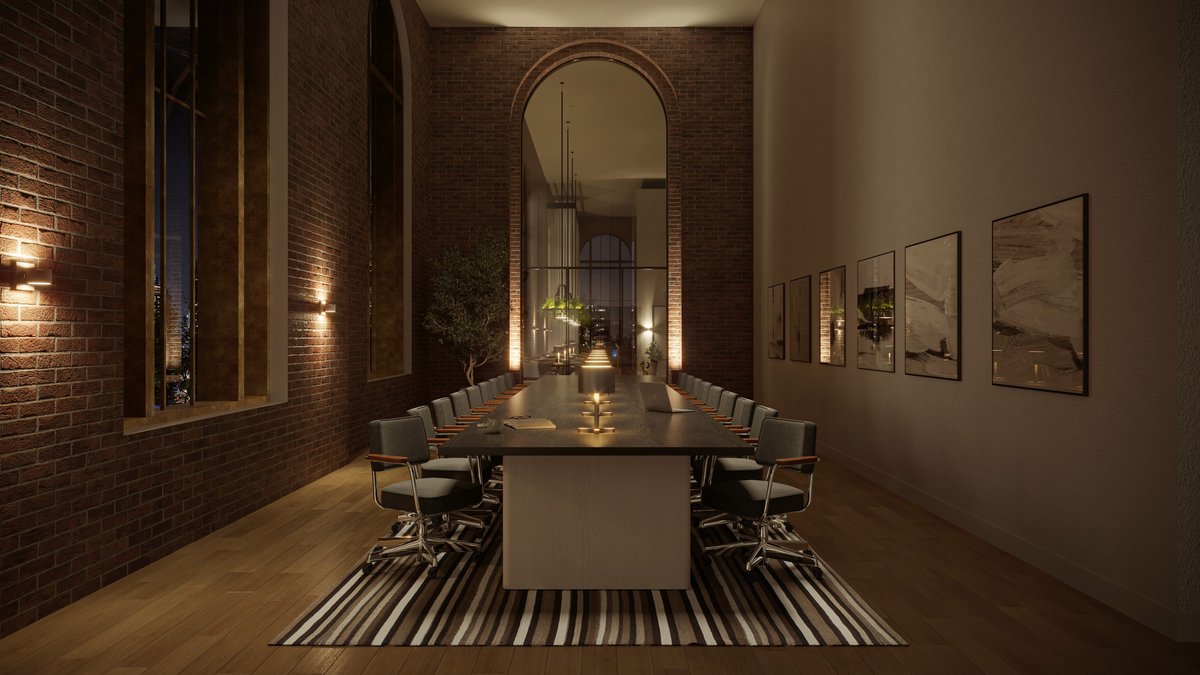 Atlantic Workclub dining room interior