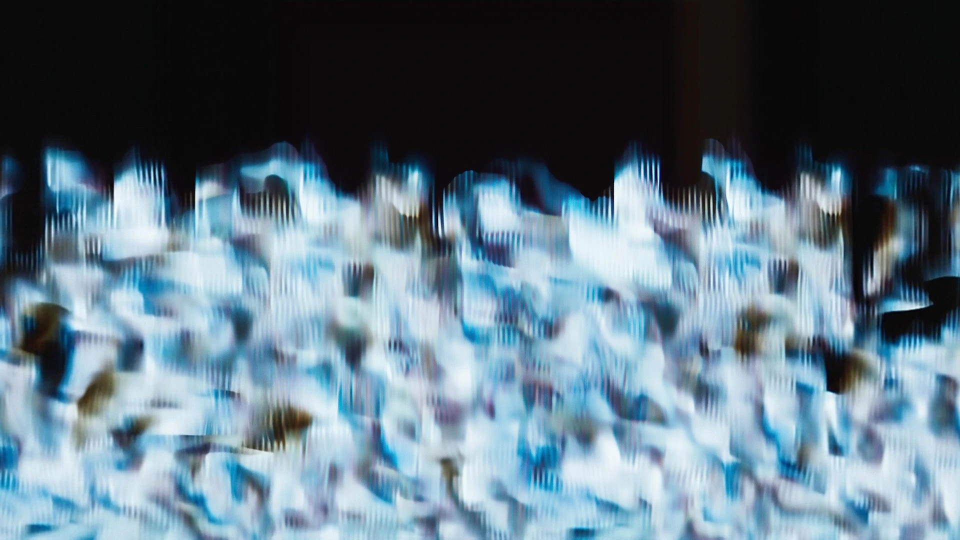 Abstract Blue Ripples