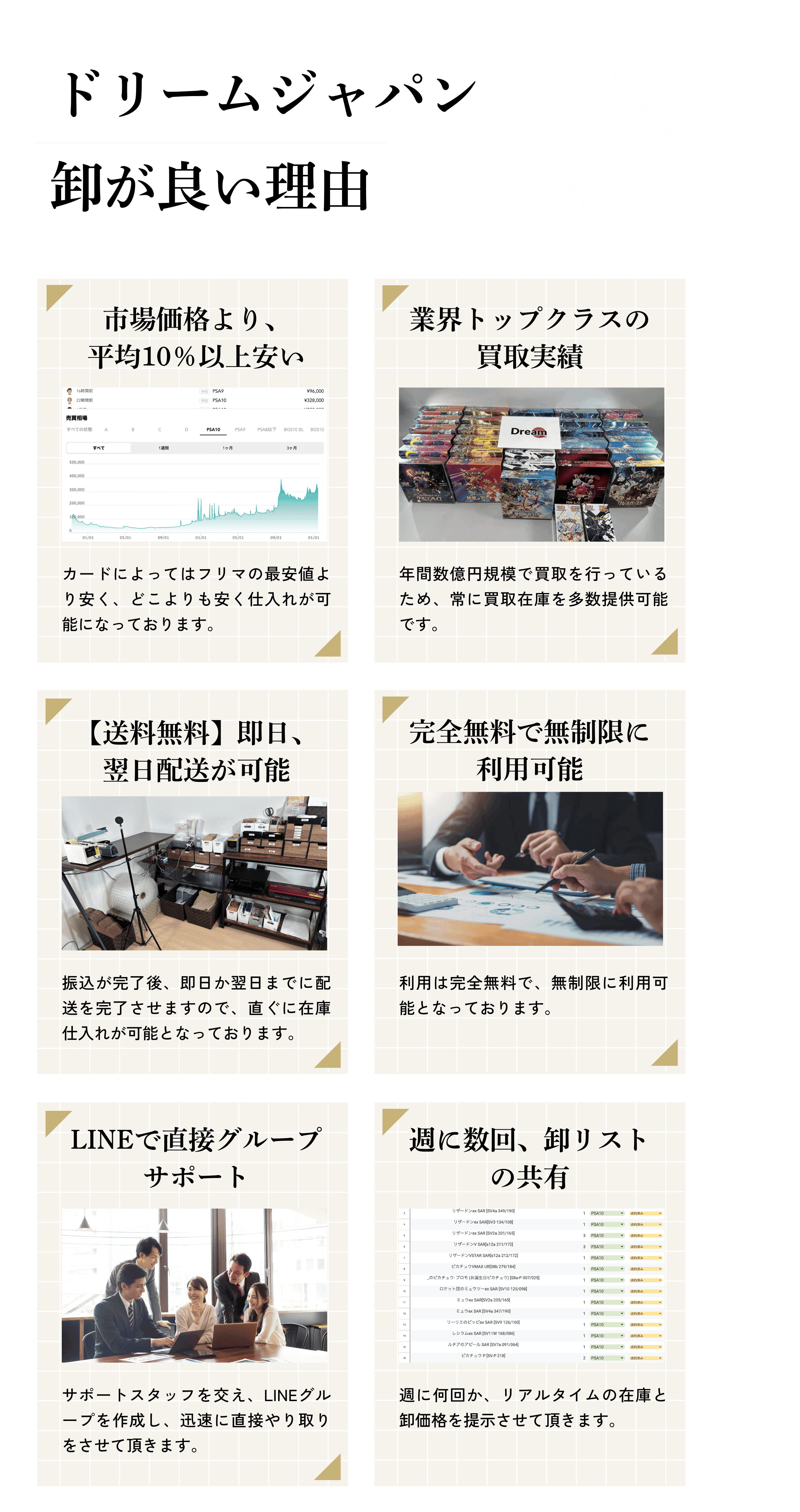 要望に合わせたオプションサービス