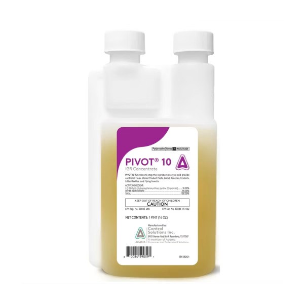 A bottle of liquid product with a label, featuring a purple design and instructions for use.