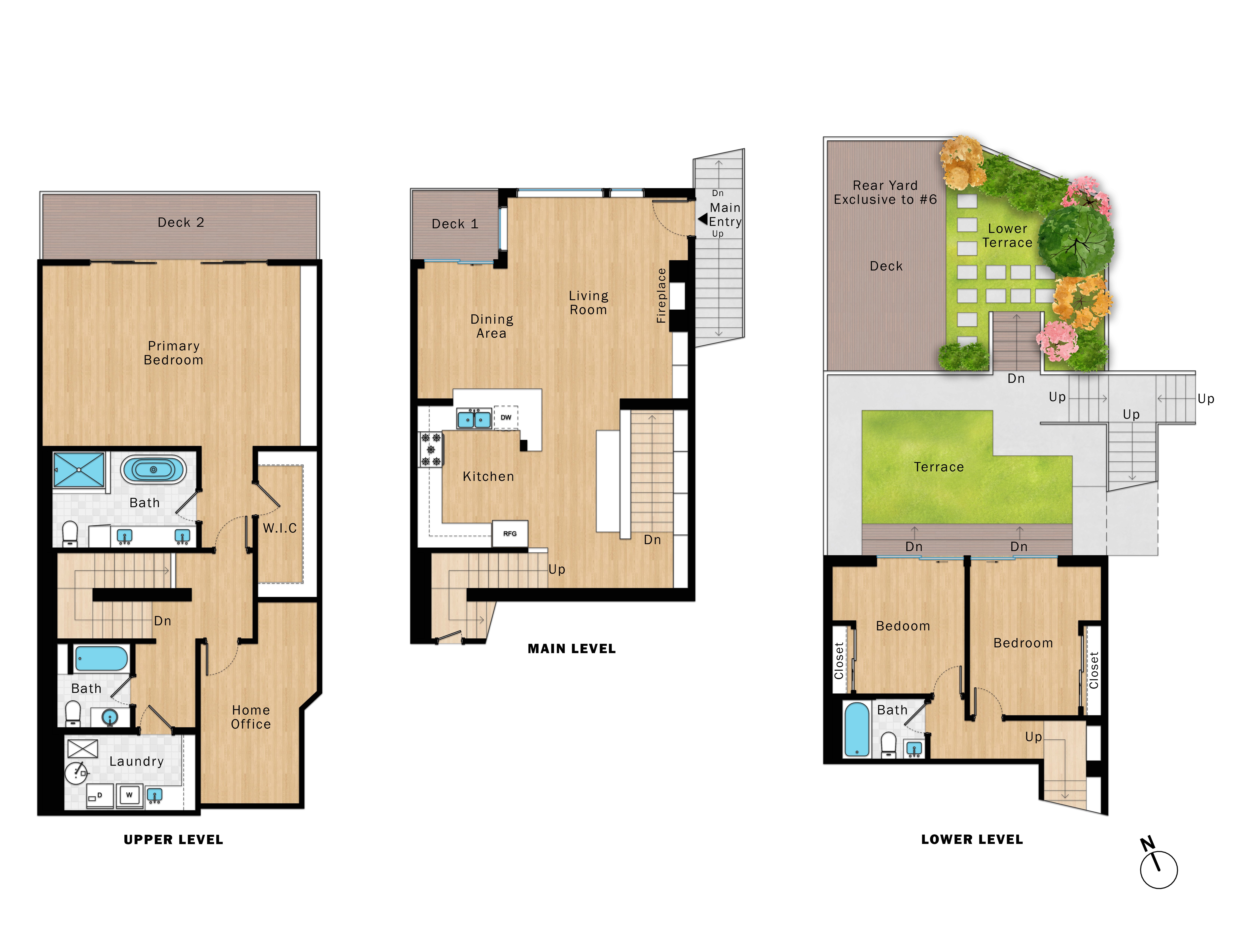 Miguel Street Floor Plans