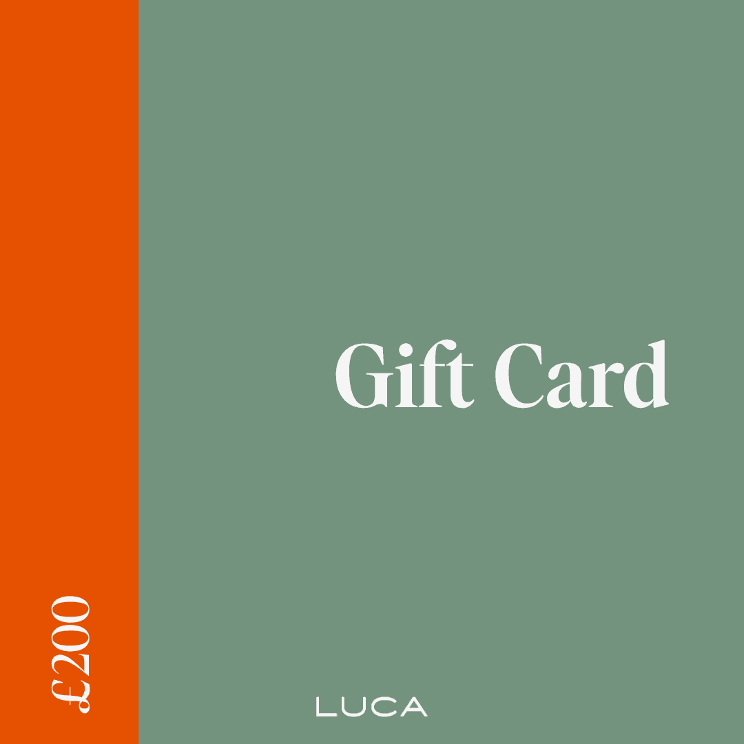 LUCA Uplift Italian fabric hair scrunchie in matcha - flat lay